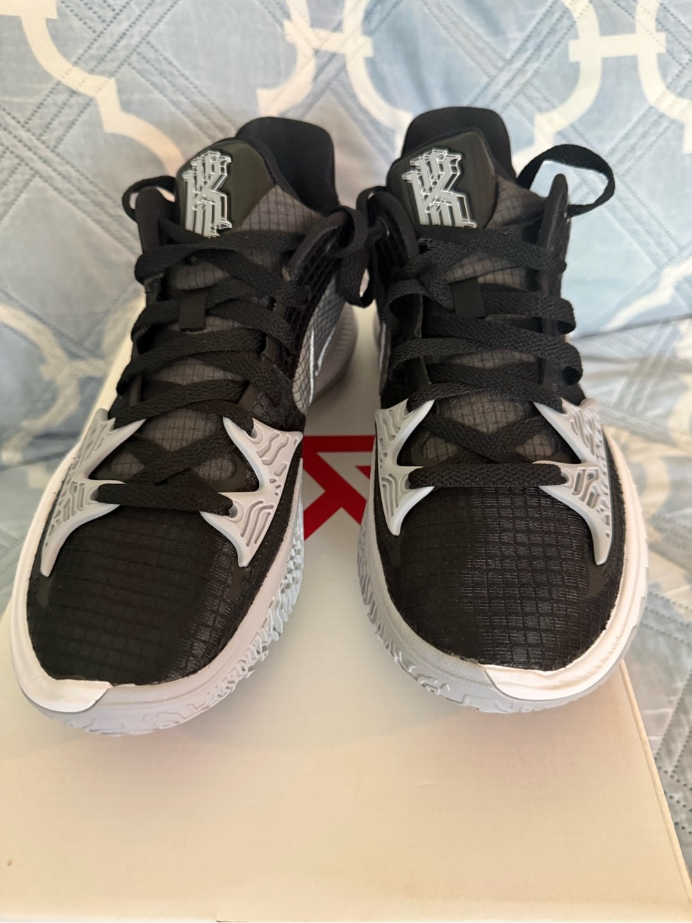 Nike KD’s Black and White Athletic Sneakers